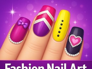 Nail Art Studio Design Game