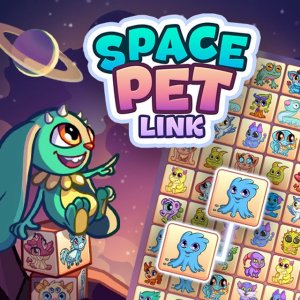 Space Pet Link Puzzle Game